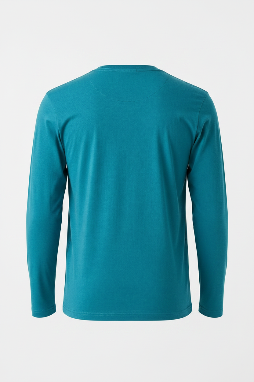 Aqua long sleeve bagfra