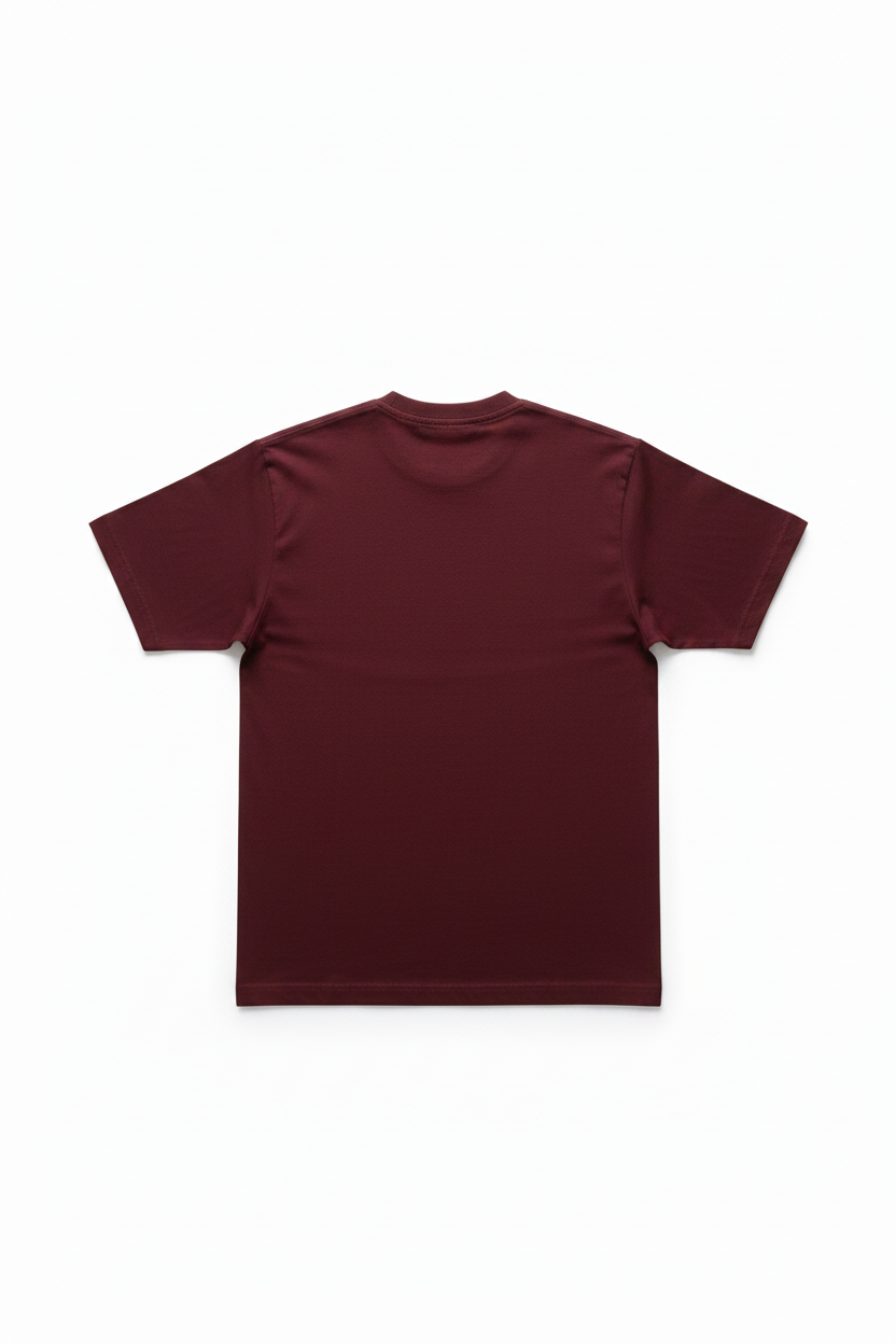 Burgundy back