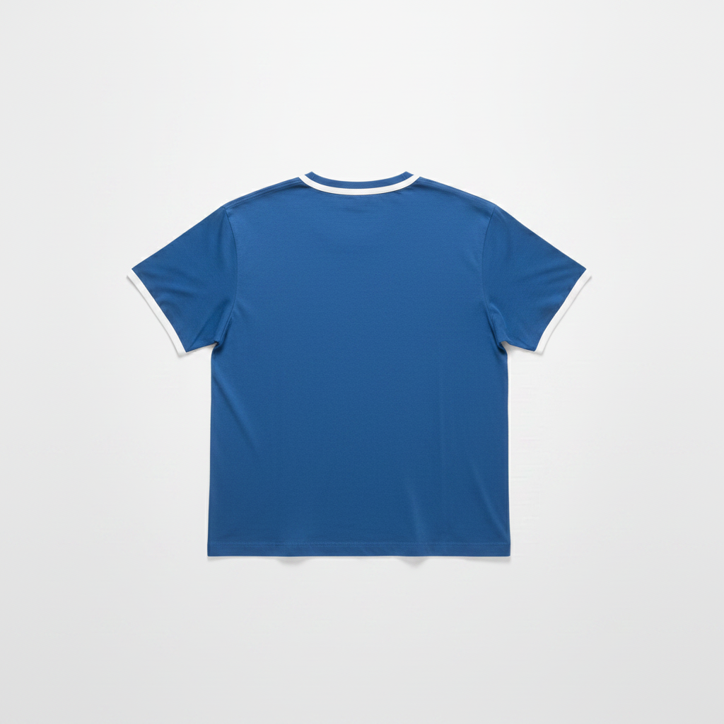 Royal Blue Ringer Tee – Bagside