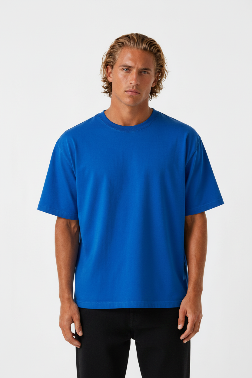 Royal Blue Tee – Clean