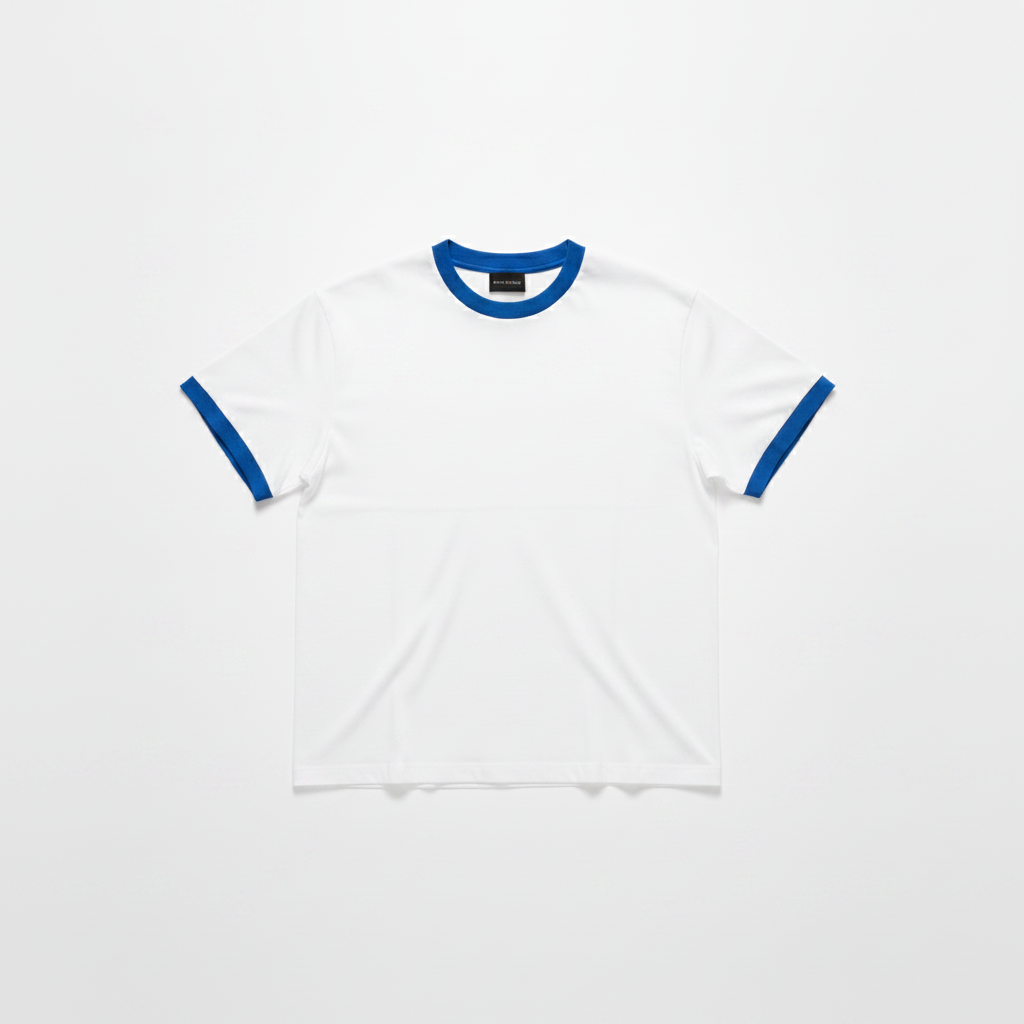 White Ringer Tee – Forside